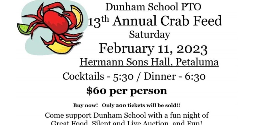 New Crab Feed Info Graphic